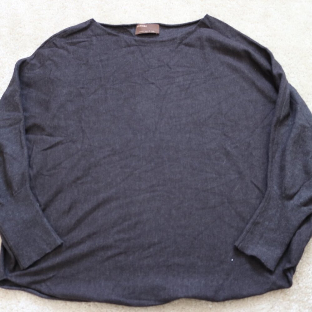 Kerisma Charcoal Gray Long Sleeve Top